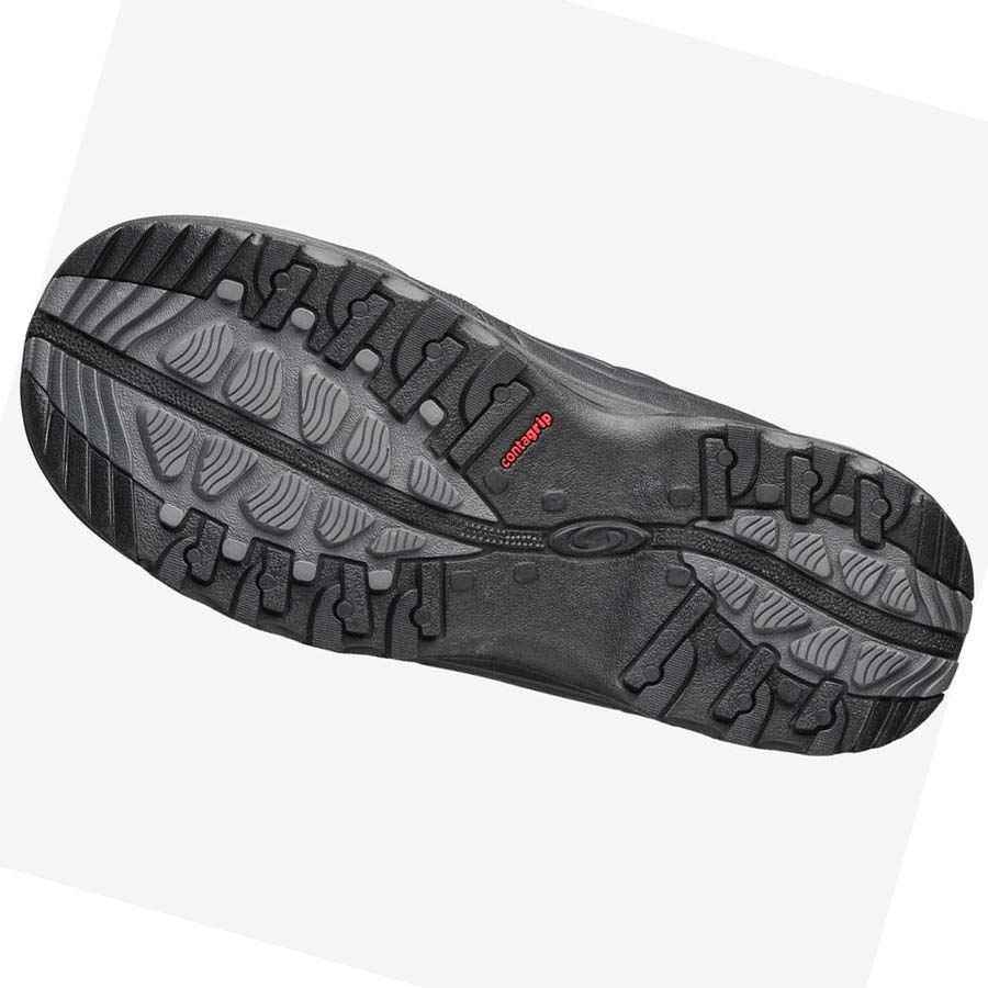 Salomon TOUNDRA FORCES CLIMASALOMON™ WATERPROOF Csizma Férfi Fekete | HU 2262AHK